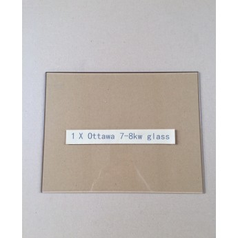 Replacement glass pane for Ecosy+ Ottawa 7-8kw multi-fuel stove